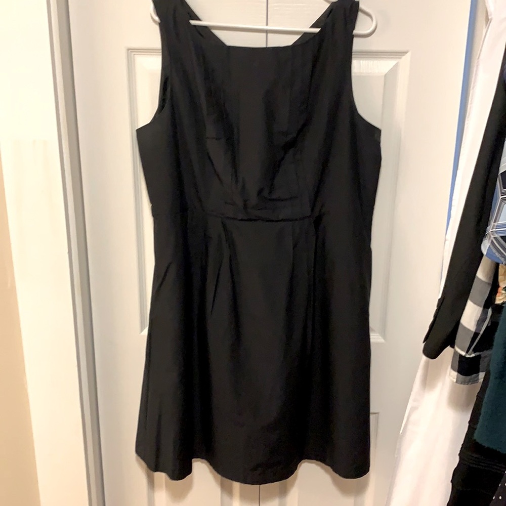 Pintuck bodice dress